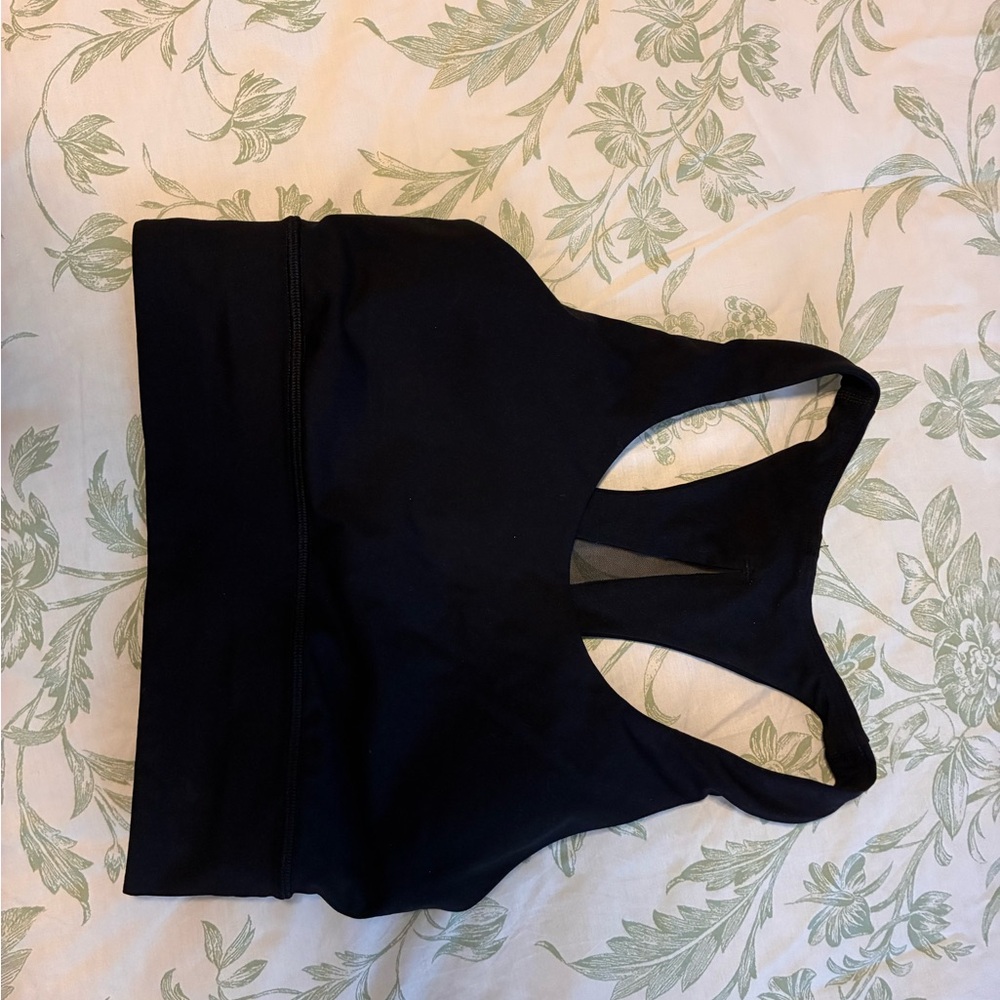 lululemon athletica Invigorate Black Sports Bra